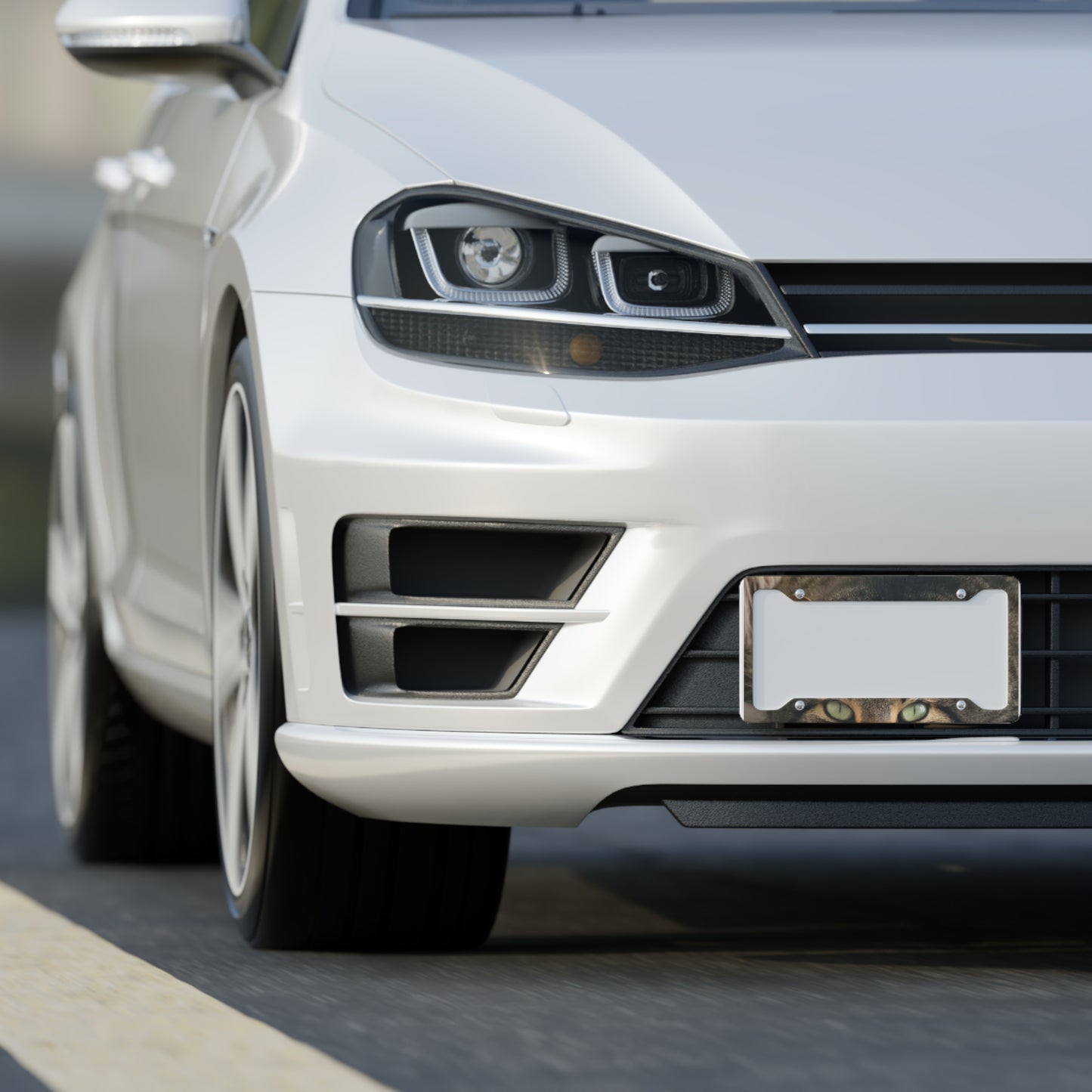 CUSTOM PLATE HOLDER - UPLOAD YOUR OWN IMAGE