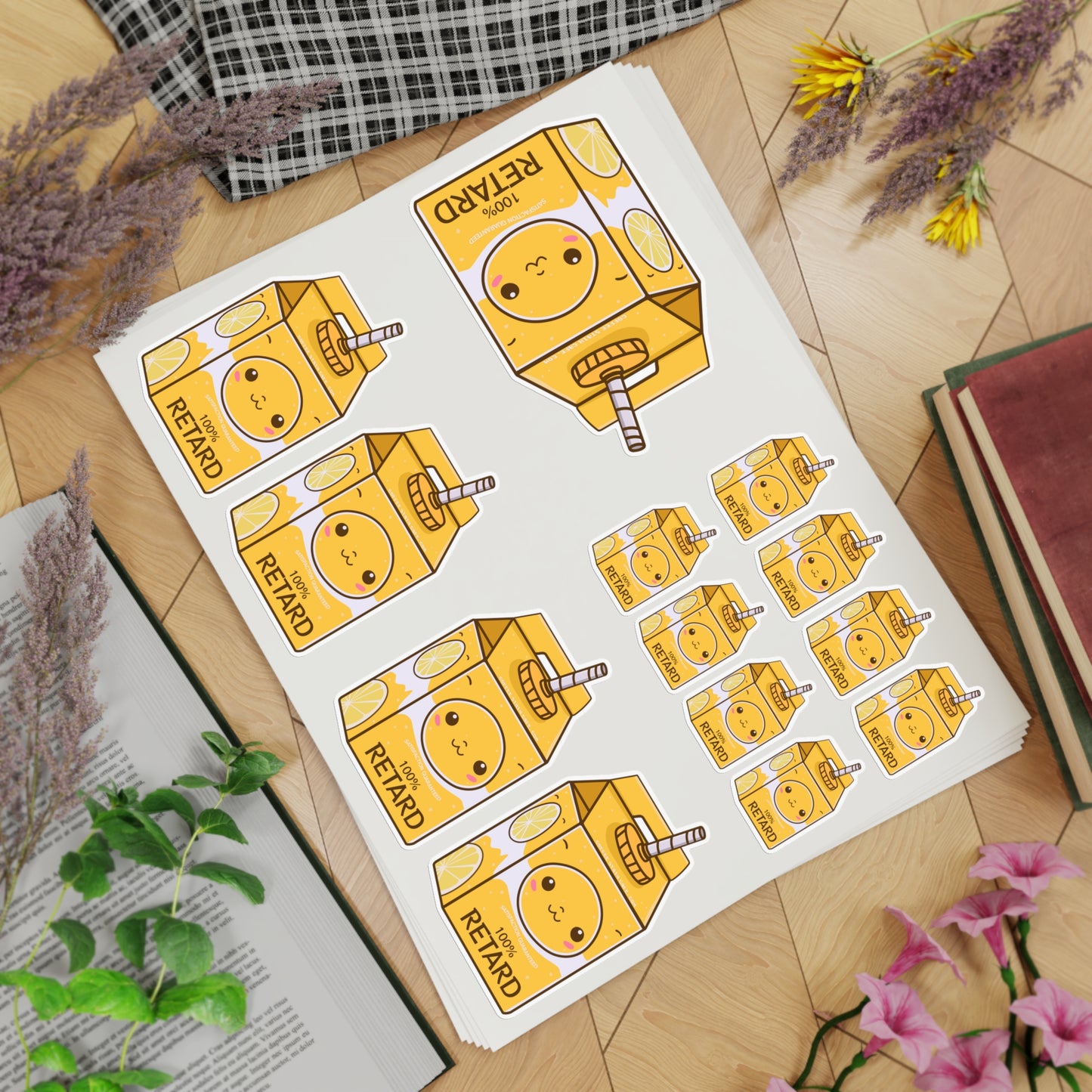 100% Guarantee (5-Pack Sticker Sheets)