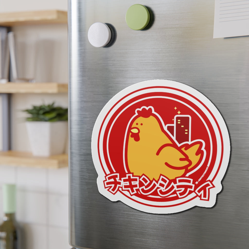CHICKEN CITY MAGNET