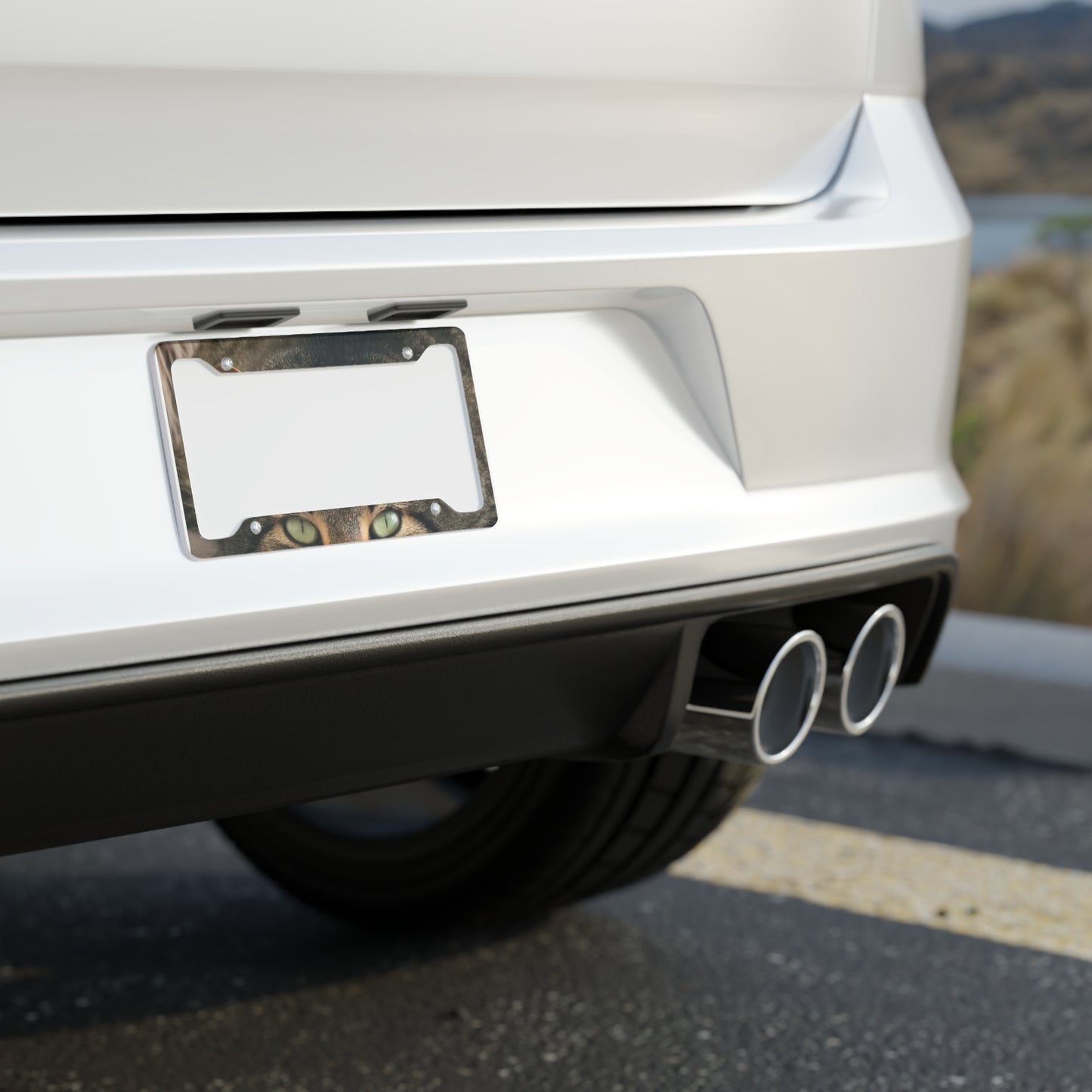 CUSTOM PLATE HOLDER - UPLOAD YOUR OWN IMAGE