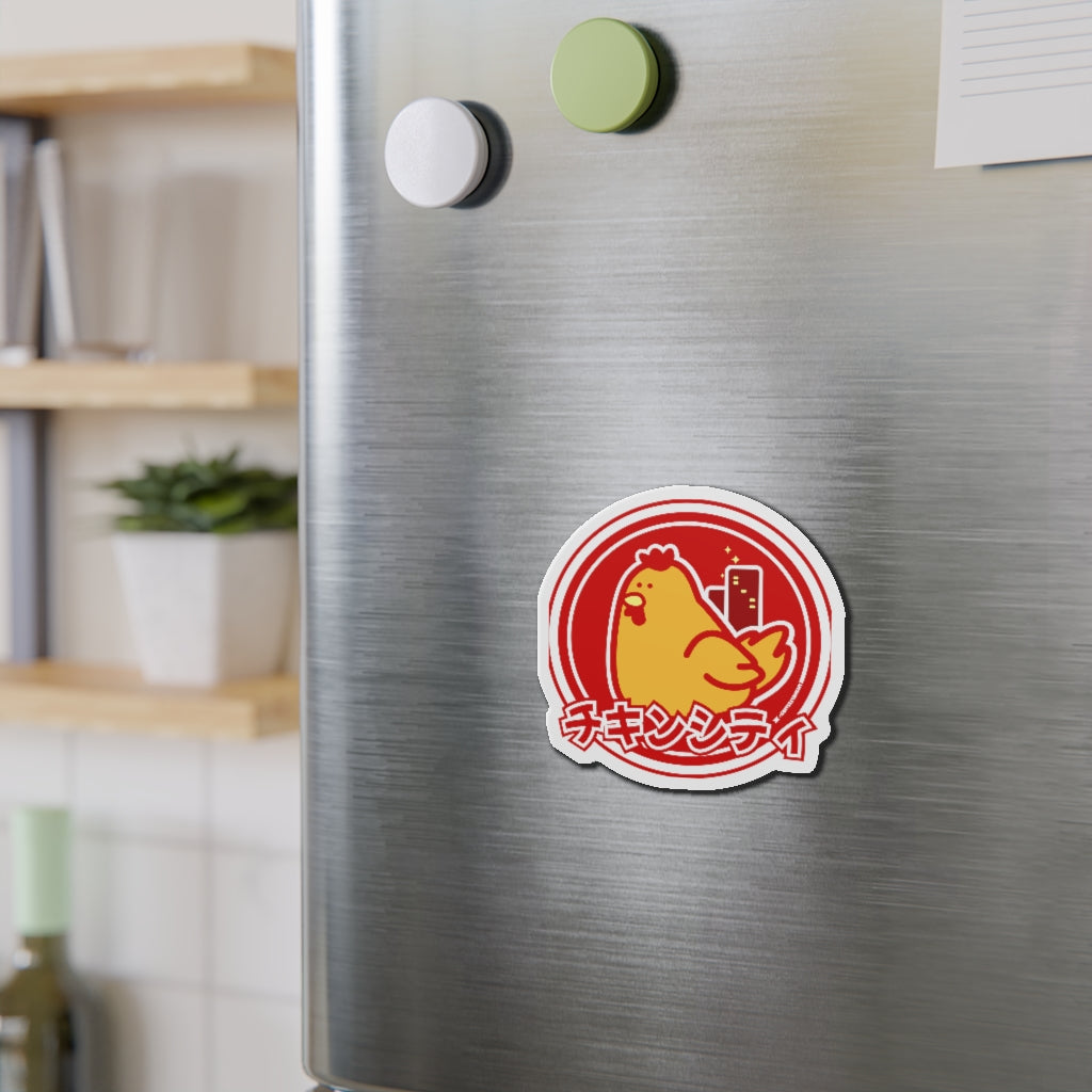 CHICKEN CITY MAGNET