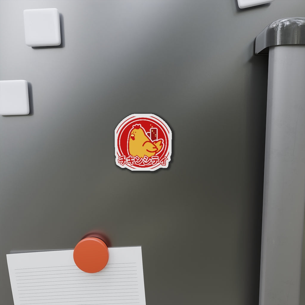 CHICKEN CITY MAGNET