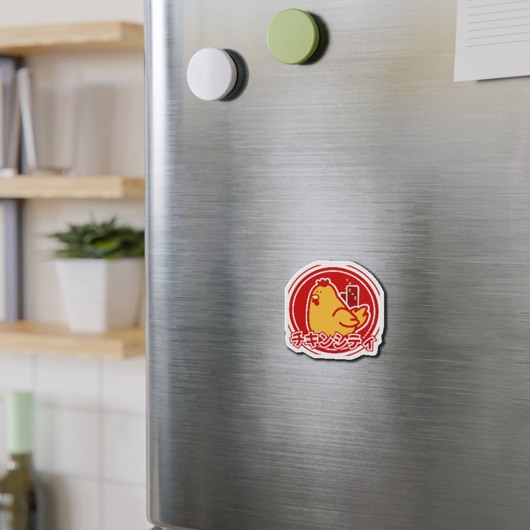 CHICKEN CITY MAGNET