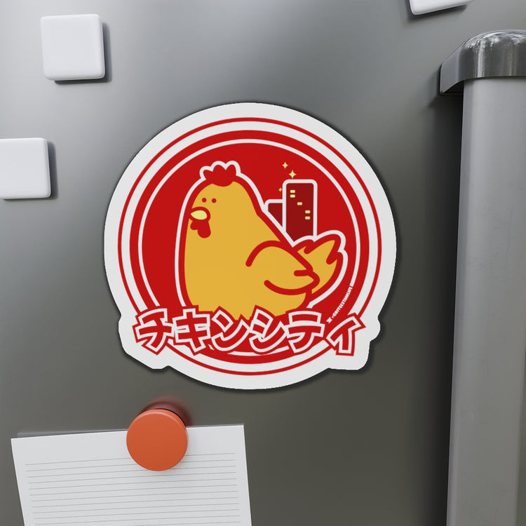 CHICKEN CITY MAGNET