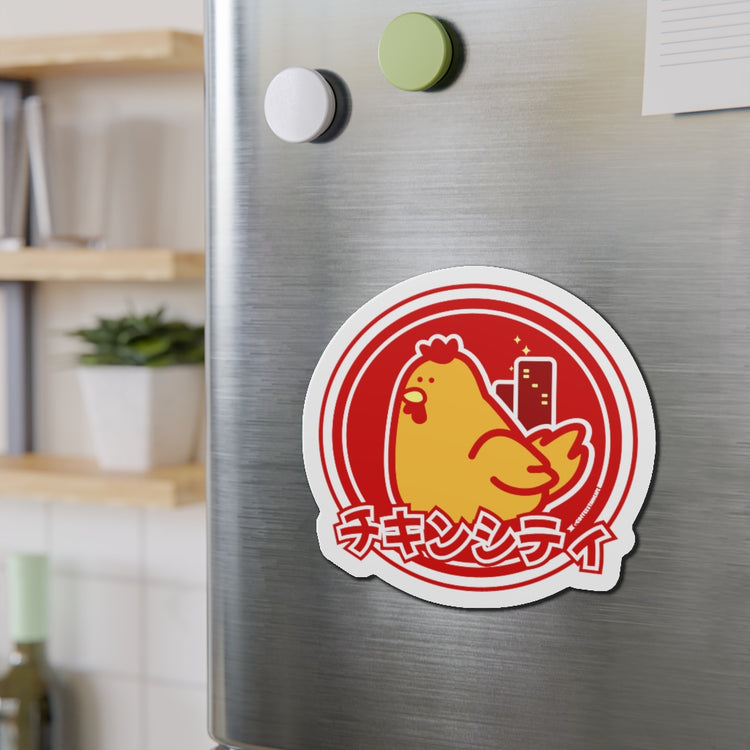 CHICKEN CITY MAGNET